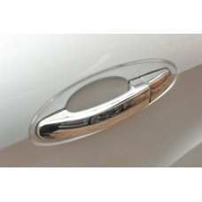 Накладки на ручки (4 шт., нерж.) OmsaLine - Італійська нержавійка для Ford C-Max/Grand C-Max 2010-2019 рр