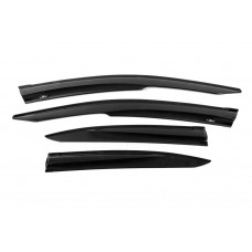 Ветровики на окна (4 шт, HIC) для Honda Civic Sedan IX 2011-2016 гг