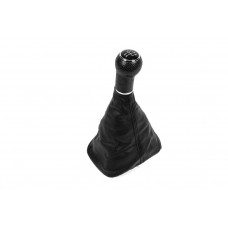 Ручка та чохол КПП (5 ступка, чорна рамка) для Volkswagen Golf 4 1997-2006 рр