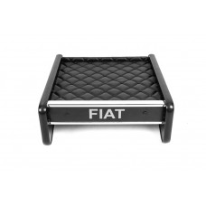 Полка на панель 2000-2006 (Черная с черной строчкой) для Fiat Ducato