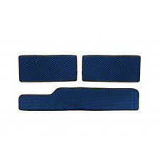 Поліуретанові килимки на пороги (3 шт, EVA, Синій) для Mercedes Sprinter W901/902/903/904/905 1995-2006 рр