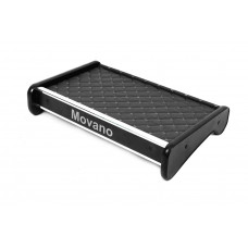 Полиця на панель (Сіра з сірою ниткою) для Opel Movano 2004-2010 рр