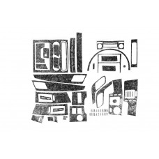 Накладки на панель (50 деталей) Титан для Volkswagen Crafter 2006-2016 рр