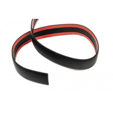 Черный молдинг на метраж sal125 (1 метр, 49 мм)