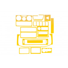 Накладки на панель приборов 1999-2003 (желтый) для Volkswagen T4 Transporter