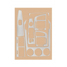 Накладки на панель приборов 2004-2006 (HB) Алюминий для Kia Cerato 1