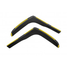 Вітровики вставні (2 шт, Niken Luxury) для Opel Vivaro 2015-2019 рр