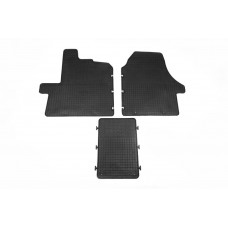 Резиновые коврики (3 шт, Polytep) для Opel Movano 2021- гг