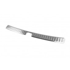 Накладка на задний порог нержавеющая сталь матовая Carmos для Seat Ateca 2016- гг