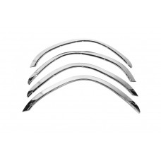 Накладки на арки (4 шт, нержавейка) для Toyota Rav 4 2006-2013 гг