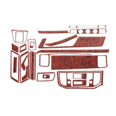 Накладки на панель приборов (30 деталей) Дерево для Volkswagen Crafter 2016- гг