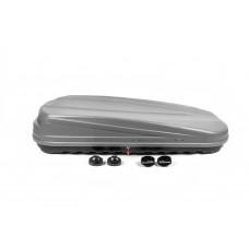 Авто бокс двухсторонний KX серый мат (520 л)