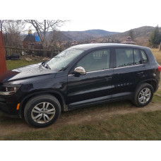 Окантовка Окон (6 шт, Нержавейка) для Volkswagen Tiguan 2007-2016 гг