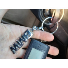 Металлический брелок с логотипом BMW для BMW