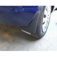 Задние брызговики (2 шт.) для Renault Sandero 2007-2013 гг