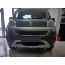 Передняя губа LED (2014-2025, под покраску) для Peugeot Bipper