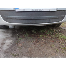 Зимняя накладка на решетку (нижняя) Матовый для Skoda Octavia II A5 2010-2013 гг