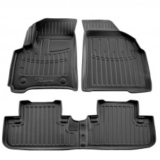 Коврики резиновые Stingray 3D (5 шт, полиуретан) для Chevrolet Tacuma/Rezzo 2000-2008 гг