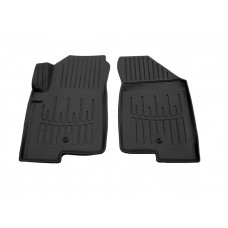 Передние резиновые коврики Stingray 3D (одна клипса со стороны водителя, 2 шт) для Jeep Compass 2006-2016 гг