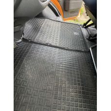 Резиновые коврики (2 шт, Polytep) для Peugeot Boxer 1994-2006 гг