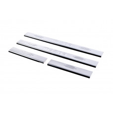 Накладки на пороги Carmos (4 шт, нержавейка) V-1 для Mazda 6 2003-2008 гг