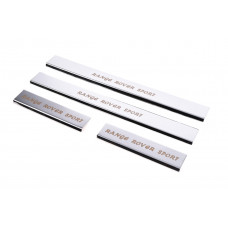 Накладки на Пороги (4 шт, Carmos) для Range Rover Sport 2005-2013 гг