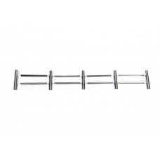 Накладка на решетку радиатора (13 шт., нержавейка) для Citroen Nemo 2007-2017 гг