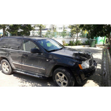 Бокові пороги Allmond Grey (2 шт., алюміній) для Jeep Grand Cherokee WK 2004-2010рр