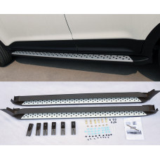 Боковые Подножки V1 (2 шт) для Hyundai Creta 2014-2020 гг