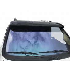 Козырек на лобовое стекло (черный глянец, 5мм) для Mercedes Vito W638 1996-2003 гг