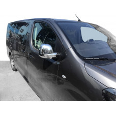Накладки на дзеркала (2 шт., пласт.) Carmos для Toyota Proace 2016- рр