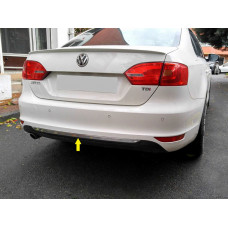 Кромка бампера 2011-2013 (нерж) для Volkswagen Jetta рр