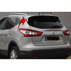 Накладки под спойлер Libao (2 шт, пластик) для Nissan Qashqai 2014-2021 гг