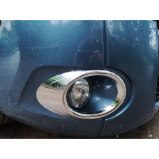 Окантовки противотуманных фар 2008-2014 (2 шт, пластик) для Peugeot Partner Tepee