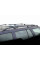 Поперечины на стандартные рейлинги без замка Can V1 (2 шт) до 138 см, Серый для SsangYong Kyron 2005-2014 гг