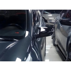 Накладки на дзеркала BMW-Style (2 шт) для Kia Ceed 2012-2018 рр