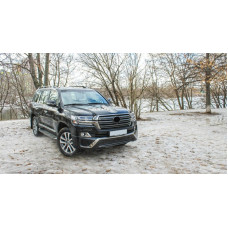 Передняя накладка 2016-2025 (Executive 2016) Белый для Toyota Land Cruiser 200