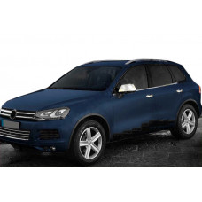 Нижний молдинг стекла нержавейка (4 шт) для Volkswagen Touareg 2010-2018 гг