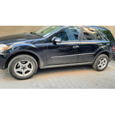 Накладки на арки (4 шт, чорні, ABS-пластик) для Mercedes ML W164 2005-2011 рр