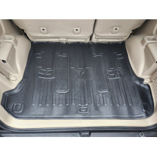 3D коврик в багажник (5/7 мест) (Stingray) для Toyota Land Cruiser Prado 120 2002-2009 гг