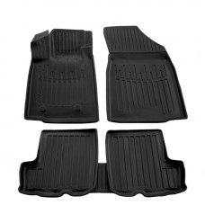 Коврики резиновые Stingray 3D (5 шт, полиуретан) для Dacia Sandero 2007-2013 гг