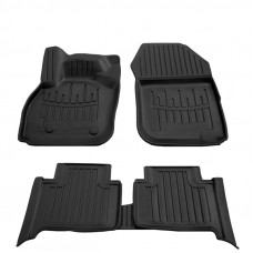 Резиновые Коврики Stingray 3D для Renault Zoe 2012-2019 гг