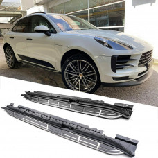Боковые пороги (2 шт.) для Porsche Macan 2014-2024 гг