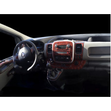 Накладка на торпеду Дерево для Renault Trafic 2015- рр