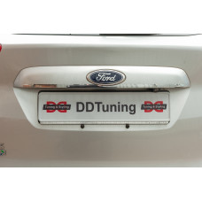 Планка над номером Carmos (нерж.) для Ford C-Max/Grand C-Max 2010-2019 рр