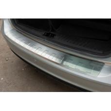 Накладка на задній бампер OmsaLine (нерж.) для Ford C-Max/Grand C-Max 2010-2019 рр