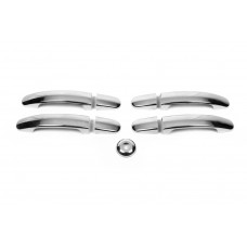 Накладки на ручки OmsaLine Нержавейка 4 Ручки для Ford Transit 2014- гг