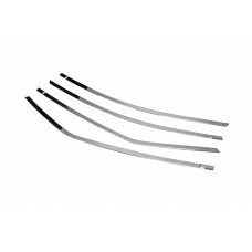 Верхние Накладки на Двери Нержавейка (4 шт) для Toyota Corolla 2013-2019 гг