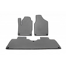 Килимки EVA (2 ряди, сірі) для Volkswagen Sharan 1995-2010 рр