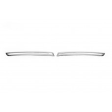 Накладка на задні рефлектори (2 шт., нерж) 1 двері для Volkswagen T6 2015-2024 рр